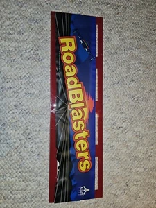 Road Blasters Arcade Marquee 23.5" x 5.5" - Picture 1 of 2