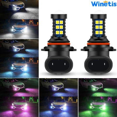 2X 9005 HB3 High Power Bright Car LED Bulbs 3030 30-SMD High Beam Replacement - Image 1 of 4