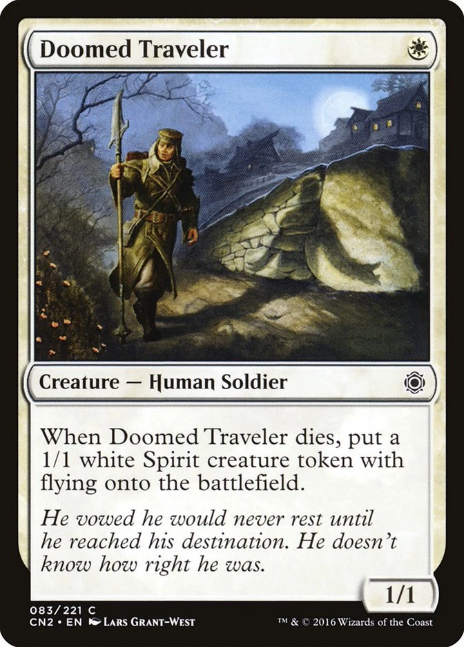 Doomed Traveler [Conspiracy: Take the Crown] Magic MTG - Image 1 of 1