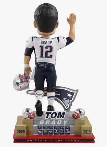 Tom Brady New England Patriots Farewell Exclusive Bobblehead FOCO Cover