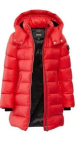 GIACCA CON CAPPUCCIO AUTENTICA MACKAGE KIDS RED LANEY taglia 12 - Foto 1 di 6