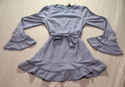 Forever 21 Dress Women's M Fit & Flare Dainty Boho Minimalist Occasion Western - Image 1 of 4