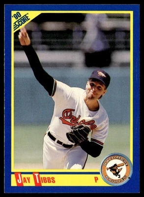 1990 Score Jay Tibbs Baltimore Orioles #480 - Image 1 of 2