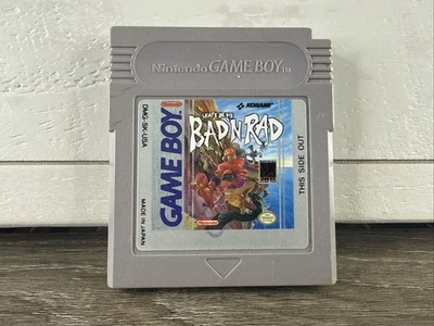 Game Boy Skate Or Die: Cartucho probado Bad 'N Rad SOLO Nintendo Envío GRATIS Foto 1 de 2