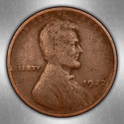 1922 No D 1c CACG F12  - Image 1 of 3