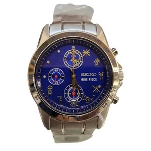 SEIKO One Piece Anime 20th Anniversary Model Watch Men's Quartz Analog Used - Picture 1 of 6