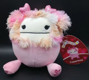 Squishmallows Original Caparinne The Bigfoot 6” Día de San Valentín - Imagen 1 de 4