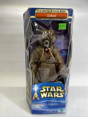 Boneco de ação Star Wars Empire Strikes Back Zuckuss 12" 2002 Hasbro-caixa danificada - Imagem 1 de 4