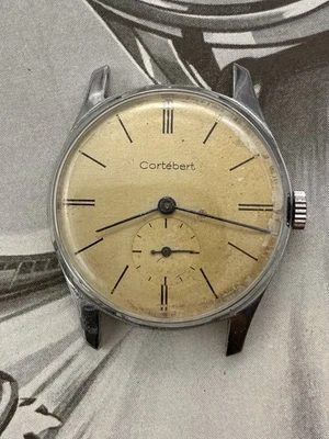 Cortébert 33mm Art Deco Stick Dial Manual Vintage 1940s WW2 - Image 1 of 4