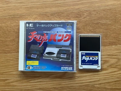 Tennokoe Bank Memory Card JPN PC Engine Turbo Duo Turbografx CoreGrafx! - Image 1 of 4