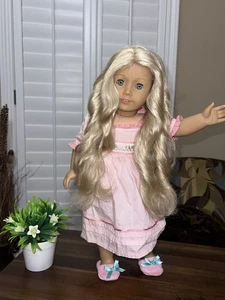 American Girl Doll Caroline Abbott 2012 w/ Meet Dress Retired - Picture 1 of 10