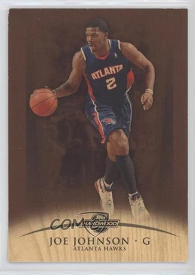 2008-09 Topps madera dura madera de caoba 59/75 Joe Johnson #50 y0i Foto 1 de 3
