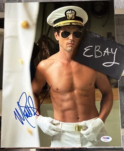 Matt Bomer 11x14 Shirtless SIGNED PHOTO PSA/DNA COA PSA - Picture 1 of 6