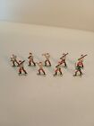 Pewter Figures 30mm on both Sides Painted French Infantry #W20