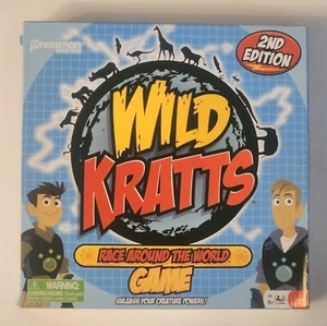 Pressman Wild Kratts Race Around the World Board Game Multicolor. New UNOPENED.  - Picture 1 of 4