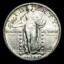 1918-S Standing Liberty Quarter Silver --- GEM BU++ Condition Coin --- #VF325