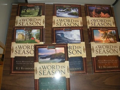 A Word In season R. J. Rushdoony 7 Vol Set - Image 1 of 4