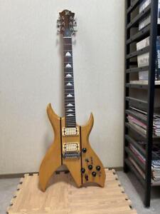 BC Rich Electric Guitar Bich Natural W/Hard Case Used Shipping From Japan