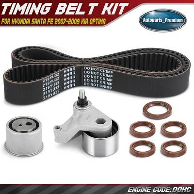 8x Kit de correa de distribución para Hyundai Santa Fe 2007-2009 Kia Optima Rondo Magentis 2,7 L Foto 1 de 4