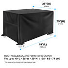Heavy Duty Waterproof Garden Patio Furniture Cover For Rattan Table Sofa Outdoor