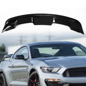 Trunk Spoiler Wing For 2015~2022 Ford Mustang GT350 GT500 Style ABS Glossy Black - Picture 1 of 12