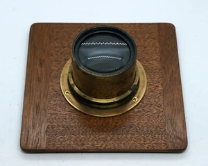 RODENSTOCK EURYNAR ANASTIGMAT 18 cm F4.5 COVERS 4x5" BRASS LENS - Picture 1 of 8