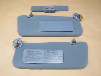 Parasoles izquierdo y derecho y medio Lexus ES300 1992-1993 azul oscuro OEM Foto 1 de 4