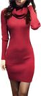 v28 Sweater Dress for Women Ribbed Knit Fitted midi Sexy Fall Winter Bodycon Cow