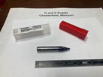 Accupro 03328895,硬质合金桶形刀具端铣刀,15° 锥形,2-1/2 — 第 1/4 张图片