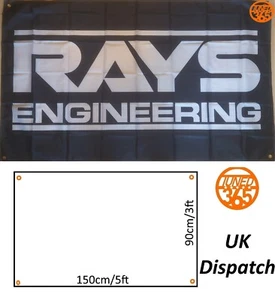 Rays Engineering Flag 3x5ft Banner Garage Man Cave Workshop Racing 90x150cm UK - Picture 1 of 3