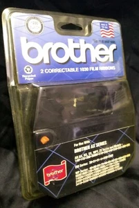  Macchina da scrivere Brother 2pz 1230 inchiostro nero correggibile 1030 pellicola nastro serie AX - Foto 1 di 2