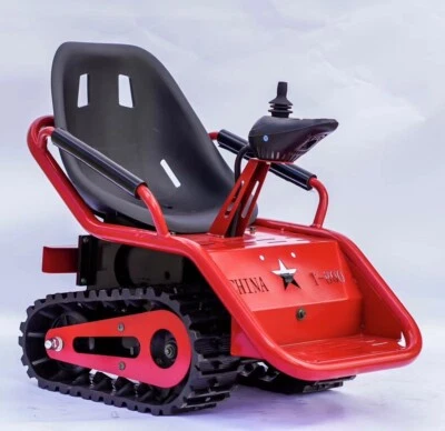 Niño Eléctrico Pista de Nieve Juguete Pequeño Tanque de Nieve 24v20A Playa Moto Exterior Foto 1 de 4