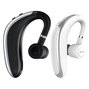 Single Ear Hooked Sports Headset Bone Conduction For Workouts Running Driving - Picture 1 of 14