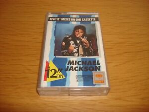 Michael Jackson The 12" Mixes Tape Thai 1988 Thailand 5 Track Cassette Mega Rare