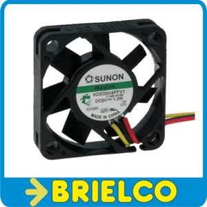 VENTILADOR TERMOPLASTICO 5VDC 1.2W 40X40X10MM 7000 ROTAC/MIN 3 CABLES BD11378 - Imagen 1 de 1