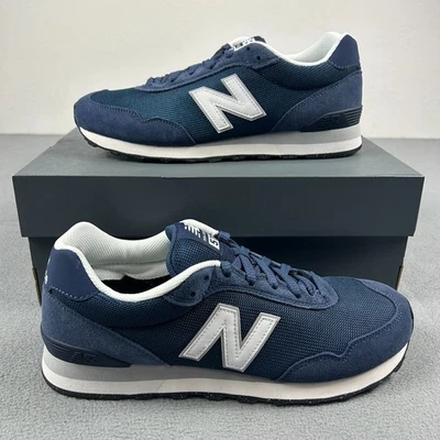 New Balance 515 Shoes Mens 8 Wms 9.5 Navy Blue White Classic ML515NVY - Image 1 of 4