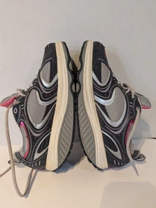 Scarpe da passeggio Skechers Shape Ups Sneakers SN11806 grigio rosa nero taglia 9 tonificanti - Foto 1 di 13