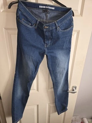 Rainbow Super Skinny Blue Jeans Size 16 - Image 1 of 3