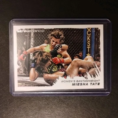 Tarjeta de novato Miesha Tate 2011 Topps UFC Moment of Truth RC Strikeforce Foto 1 de 2