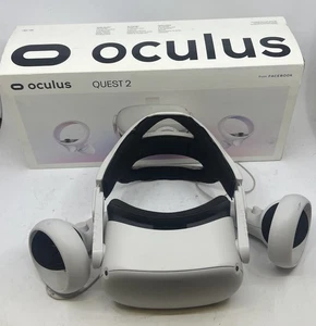 Meta Quest 2 Virtual Reality Headset 64GB with Controllers - Picture 1 of 7