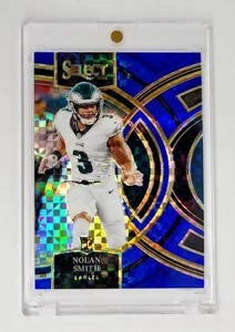 COMO NUEVO #/ED RC BLUE PRIZM 2023 Panini Select Premier Level Nolan Smith #108 EAGLES - Imagen 1 de 2
