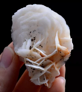 39g Natural Pink Fluorescent Calcite Pyrite Mineral Specimen /Yaogangxian China - Picture 1 of 13