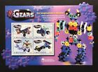 GRENADA LEARNING RESOURCES SHAPED STAMPS M-GEARS CONSTRUCTION SET RACE CAR PLANE