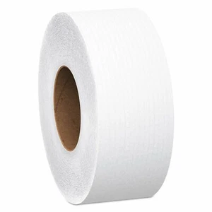 Scott Essential 100% Recycled Fiber JRT White 2-Ply Jumbo Size Cored Roll - Picture 1 of 5