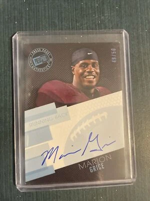 2014 press pass signings blue 49/50 Marion Grice rookie autograph #PS-MG2 - Image 1 of 2