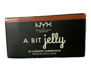 Illuminator NYX A Bit Jelly Gel Bronze Full Size Factory Seal Makeup Cosmetics