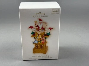 2009 Hallmark Keepsake Santa's Jolly Workshop Magic Light Sound & Motion NEU - Bild 1 von 5