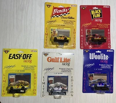 RACING CHAMPIONS Edición Limitada 1/15.000 HARRY GANT 1:64 NASCAR 1993 Lote De 5 Foto 1 de 4
