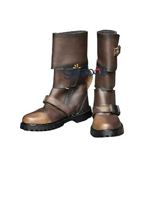 Cal Kestis Jedi Fallon Botas de Cuero - Accesorios Cosplay Hechos a Mano - Juegos con disfraces Foto 1 de 4