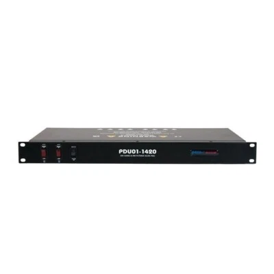 1U Rack Mounting PDU with Surge Protection & EMI Filter - Image 1 of 4